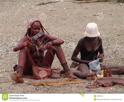 Himba Woman Native African Peolple Editorial Image Image Of Culture