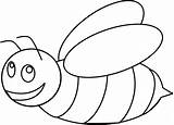 Bees Honey Colouring Bee Coloring Pages Clipart Clip sketch template