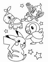 Coloring Piplup Pokemon Pages Pikachu Kleurplaat Turtwig Chimchar Printable Kids Colorings Getcolorings Getdrawings Print Sheets Colouring Popular sketch template