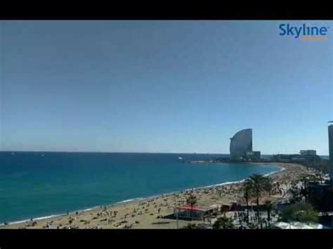 webcam barcelona time lapse youtube