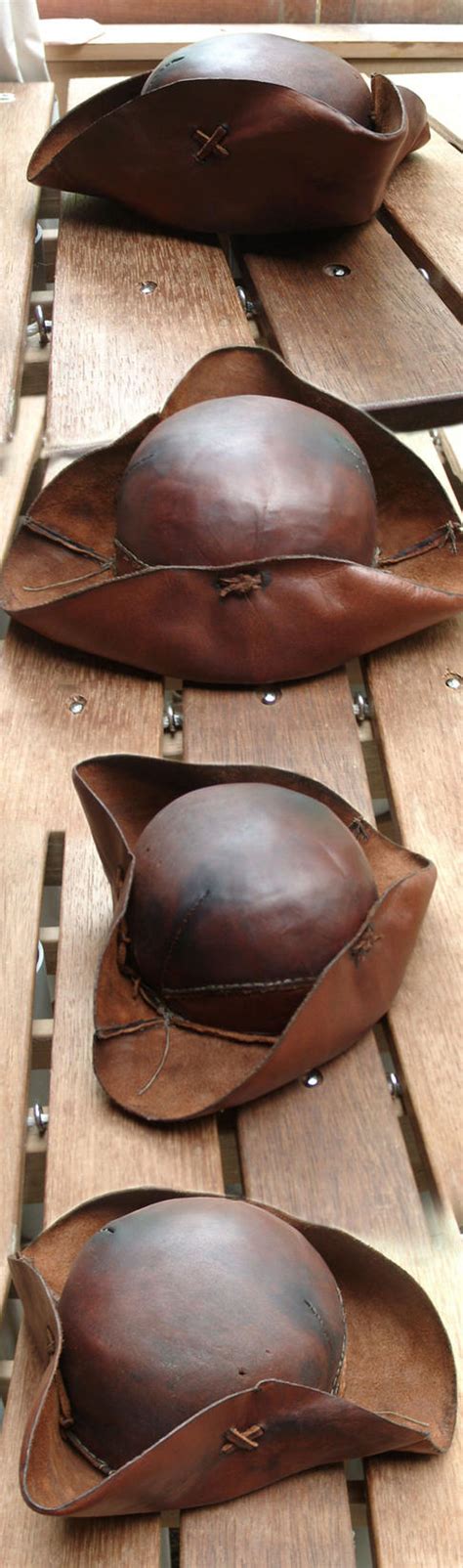 1st Leather Tricorn Hat By Tobias Lockhart On Deviantart