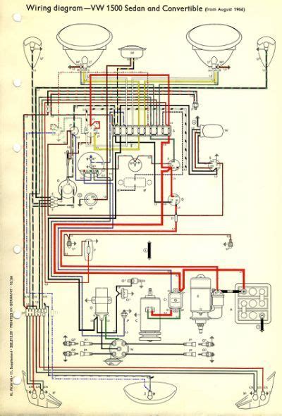 vw rail buggy wiring diagram vw bug vw beetles volkswagen beetle