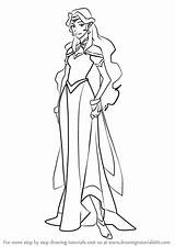 Voltron Allura Princess Defender Drawingtutorials101 Learn sketch template