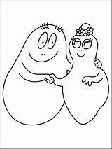 Barbapapa sketch template