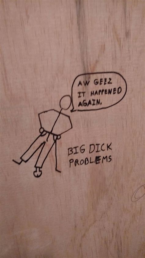 saw this drawing on the bathroom wall of my construction