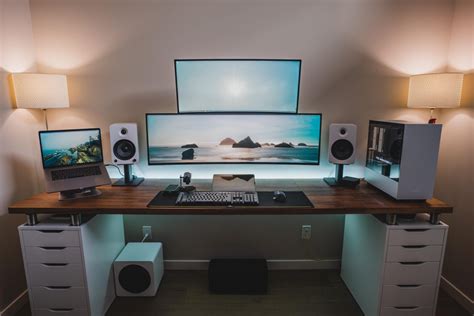 incredible modern desk setups    reddit minimal desk setups