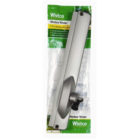 whitco satin chrome  lockable window winder   bunnings warehouse