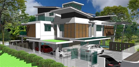 bungalow house design malaysia  wallpapers home bungalow malaysia modern design