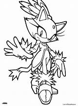 Coloring Sonic Pages Printable Print sketch template