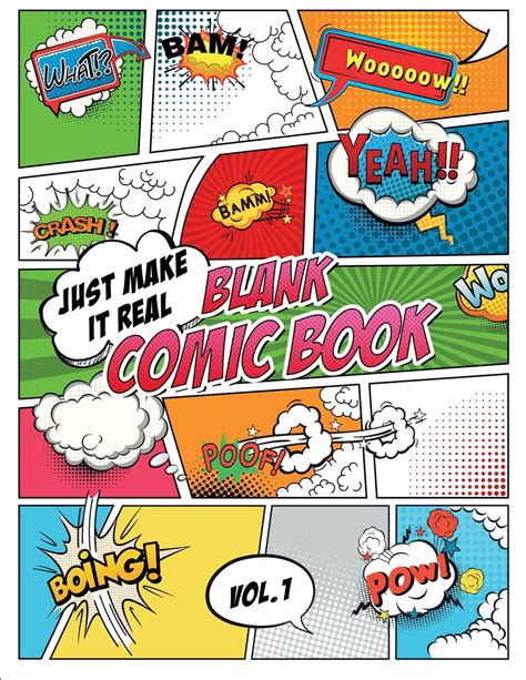 blank comic book    real vol check pattern