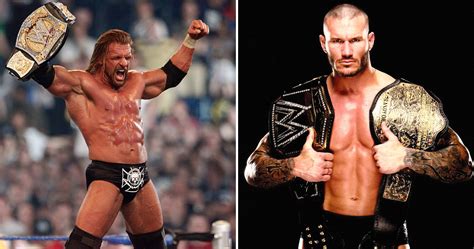 top  wrestlers    ppv title matches  wwe history