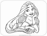 Rapunzel Tangled Pascal Disneyclips sketch template