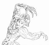 Carnage Venom Spiderman Ausmalbilder Coloringhome Adults sketch template