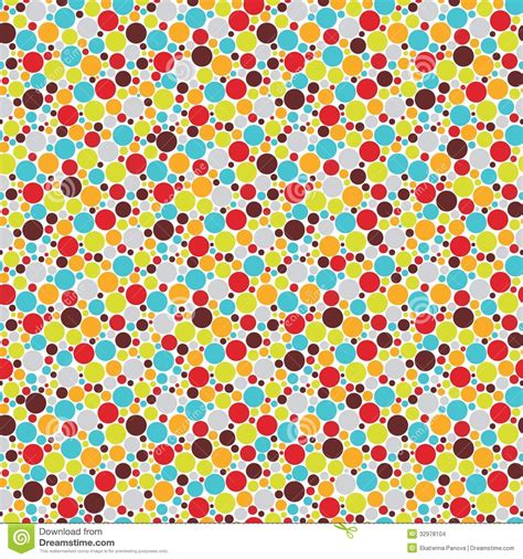 seamless pattern  cool dots stock vector illustration  abstract multicolor