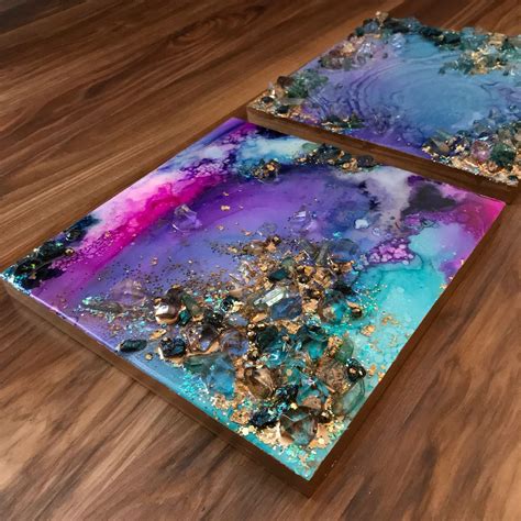 acrylic painting lessons resin painting acrylic art abstract art painting resin art diy
