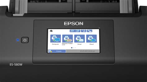 Epson Workforce Es 580w Wireless Duplex Touchscreen Desktop Document
