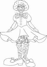 Coloring Clown Pages Nicole Clowns 2007 Book Florian Created Adult Carnival People Saturday April sketch template