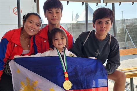 5 Year Old Pinay Wins Jiu Jitsu Gold In Uae Abs Cbn News