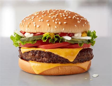 fast food news mcdonalds quarter pounder deluxe  impulsive buy