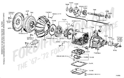 ford truck technical drawings  schematics section  drivetrain transmission clutch