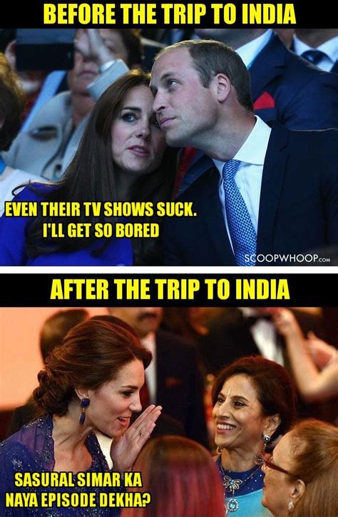 prince william and kate middleton s visit to india explained in memes