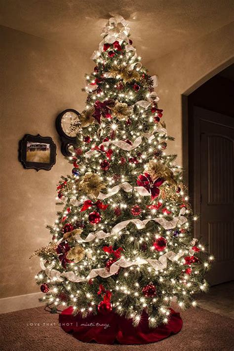beautiful  stunning christmas tree decorating ideas