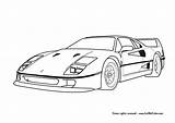 Coloring Pages Laferrari Template sketch template