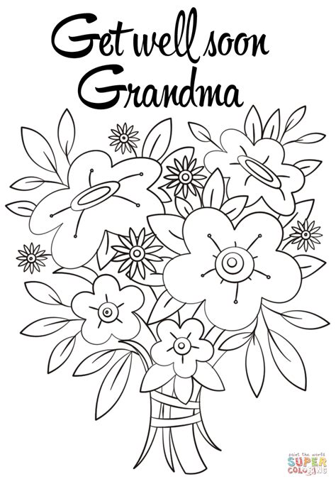 grandma coloring page  printable coloring pages