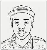 Drawing Rappers Future Rapper Getdrawings Coloring Pages sketch template