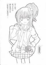 Amu Hinamori Chara Shugo Coloring Anime Zerochan Manga Pages Girl Chọn Bảng Paradise sketch template