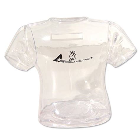 personalized clear  shirt bank  shirt bank shape selection bank piggy banks