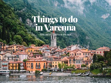 varenna lake como  italy