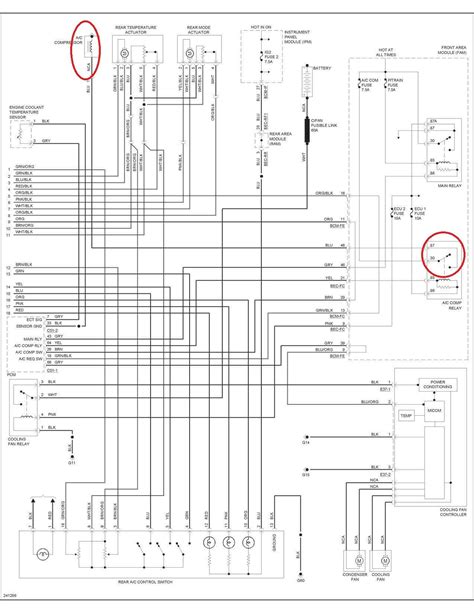 ac wiring diagram   sorento