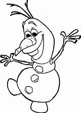 Olaf Frozen Coloring Pages Printable Drawing Outline Sven Colouring Disney Print Summer Color Cartoon Book Getdrawings Getcolorings Sheet Mickey Princess sketch template