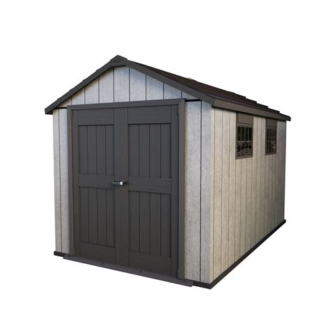 Keter Oakland 11x7 5 Apex Plastic Shed Departments Tradepoint