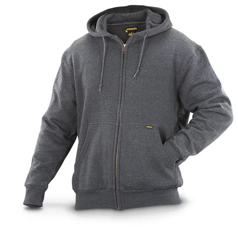 stanley thermal lined full zip hooded sweatshirt  sweatshirts