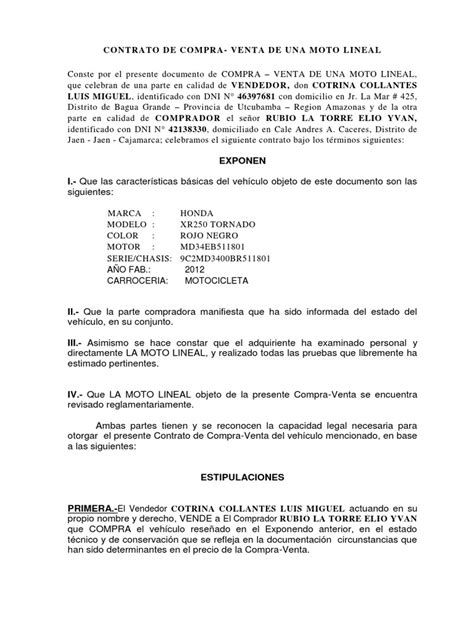 contrato de compra moto lineal modelo2014 docx