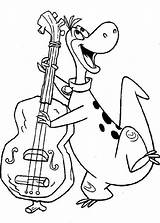 Coloring Pages Flintstones Flintstone Dino Colouring Print Comedy Show Search Bass Again Bar Case Looking Don Use Find Top sketch template