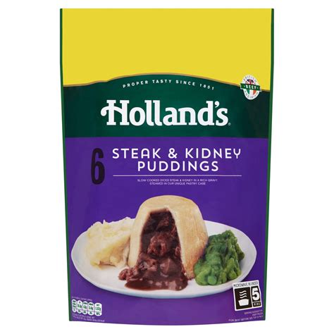 hollands  steak kidney puddings pies puddings iceland foods