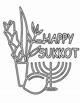 Sukkot Bunnies Shalom Bunny Getcolorings Viết Bài Từ sketch template