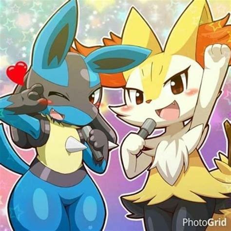Lucario And Braixen Cute Pokemon Pokemon Backgrounds