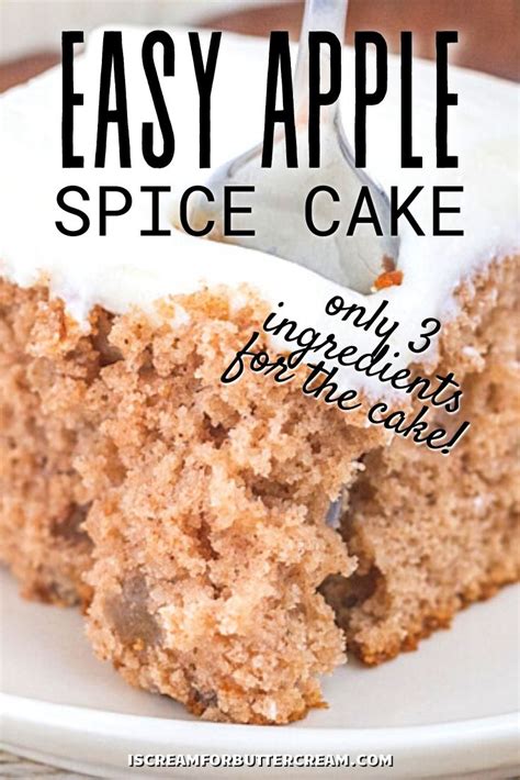 easy apple spice cake recipe spiced apples easiest apples spice cake