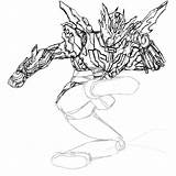 Kamen Rider sketch template