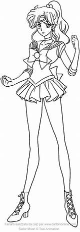 Sailor Jupiter Crystal Coloring Moon Pages sketch template