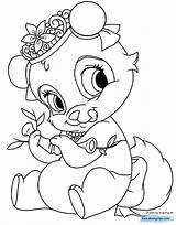 Coloring Pages Blossom Panda Palace Pets Disney Mulan Disneyclips Teacup Pounce Printable Funstuff sketch template