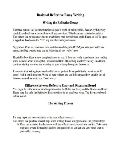 reflective writing examples format   analyze  tips