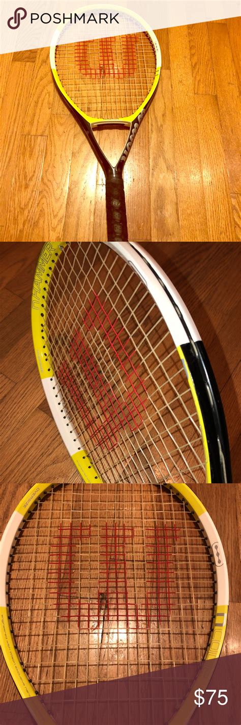 wilson  hammer tennis racket wilson  hammer  core oversized tennis