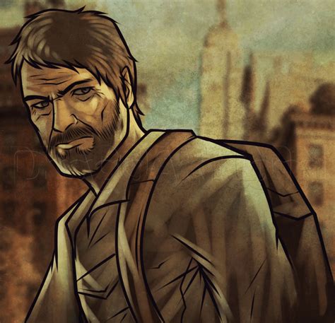 How To Draw Joel From The Last Of Us Step By Step