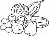 Vegetables Fruits Coloring Pages Fruit Vegetable Fresh Drawing Printable Color Supercoloring Broccoli sketch template