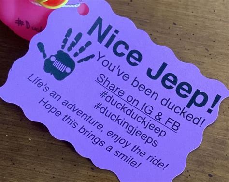 jeep duck tags printable digital etsy jeep printable tags jeep art